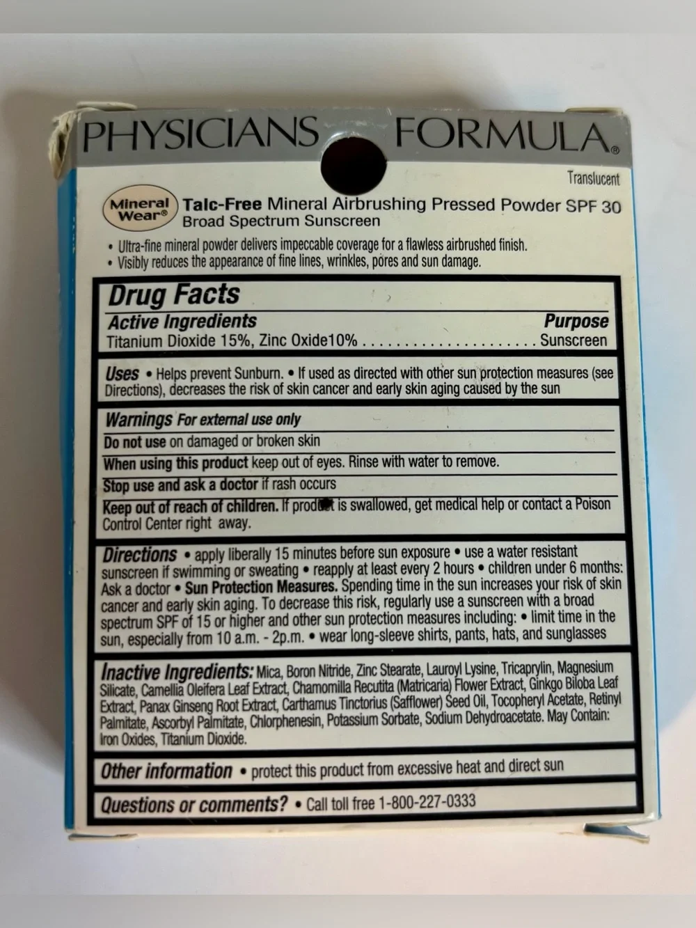 Physicians Formula rare discontinued